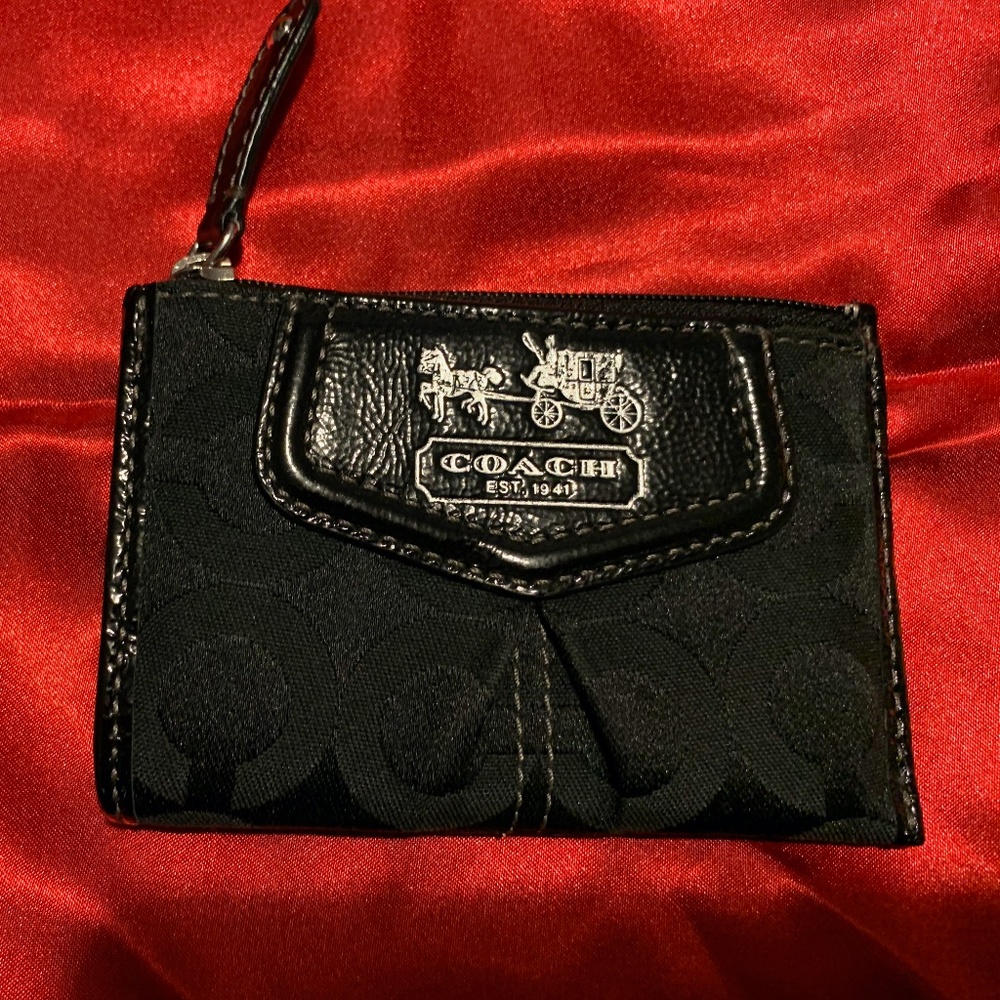 Coach Mini Skinny Coin Wallet